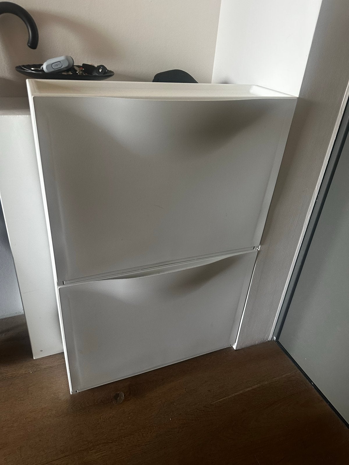 IKEA TRONES schoenenkast/opberger, wit, zo goed als nieuw, Ophalen, Zo goed als nieuw