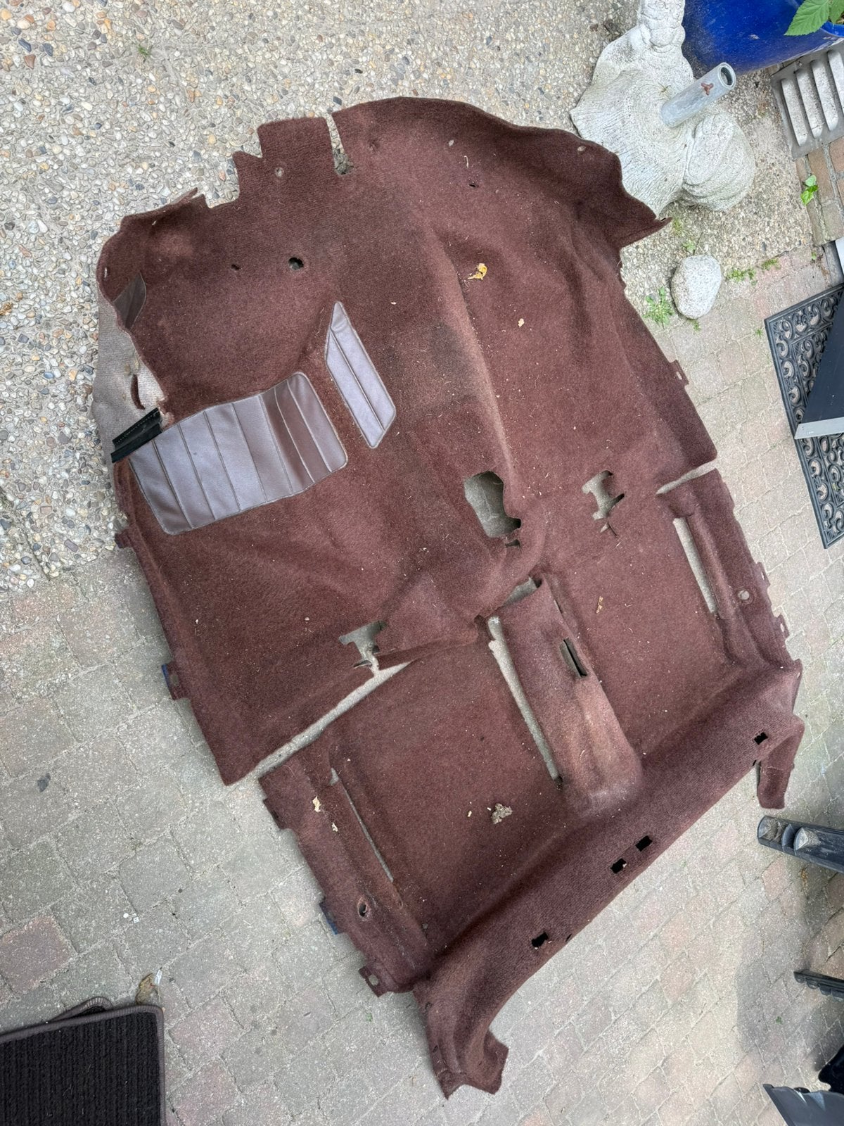 Golf MK2 Bruin Tapijtset - Compleet en Origineel, Ophalen of Verzenden, Gebruikt