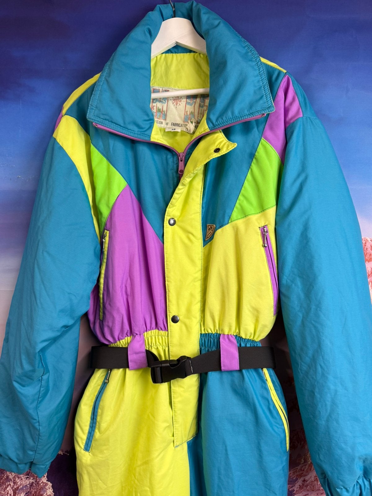 Vintage Fout Skipak van Mikkel maat 48 / M, Kleding | Heren, Ophalen of Verzenden, Zo goed als nieuw, Maat 48/50 (M), Pak