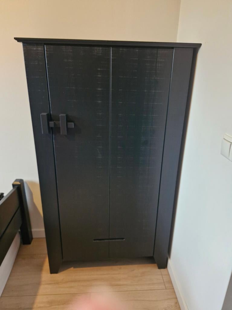 WOOOD Boerenkast Gijs - Landelijke stijl kast, Ophalen, 100 tot 150 cm, 50 tot 100 cm, Landelijke stijl