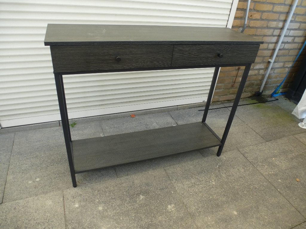 sidetable ( wandtafel ) Te koop, Ophalen, 100 tot 150 cm, Nieuw, Metaal
