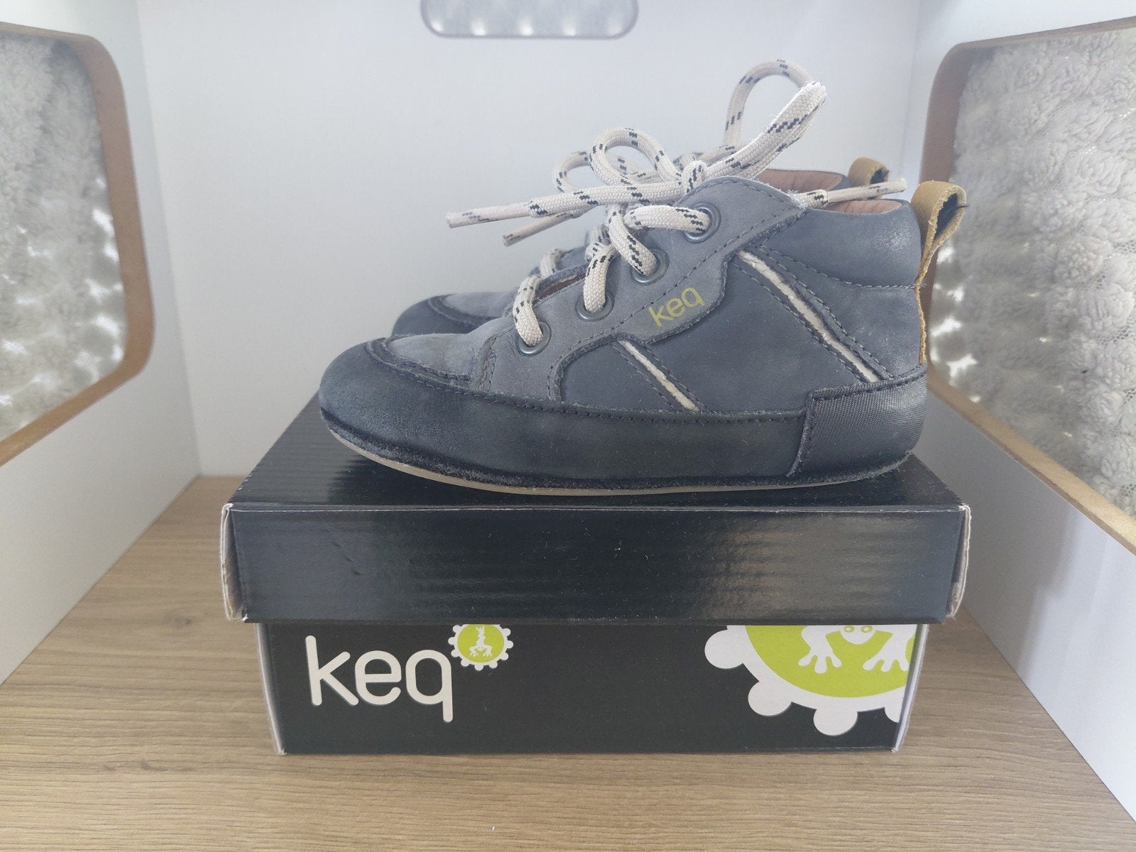 Keq leren schoenen maat 23, zeer goede staat, Keq, Schoenen, Ophalen of Verzenden, Zo goed als nieuw