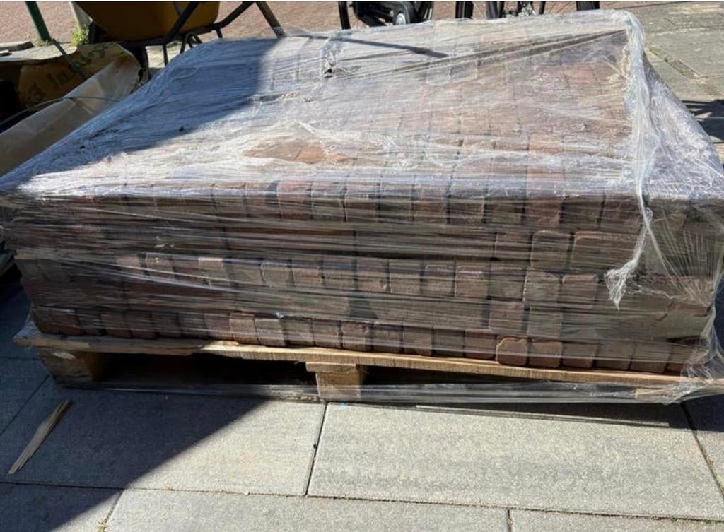 Nieuwe Klinkers waalformaat 2,5m2, Tuin en Terras, Tegels en Klinkers, Ophalen, Klinkers, Nieuw, Natuursteen