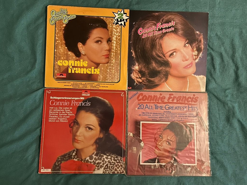 4 LP's Connie Francis (ook per stuk te koop), Ophalen of Verzenden, 1970 - 1979, Gebruikt, 12 inch