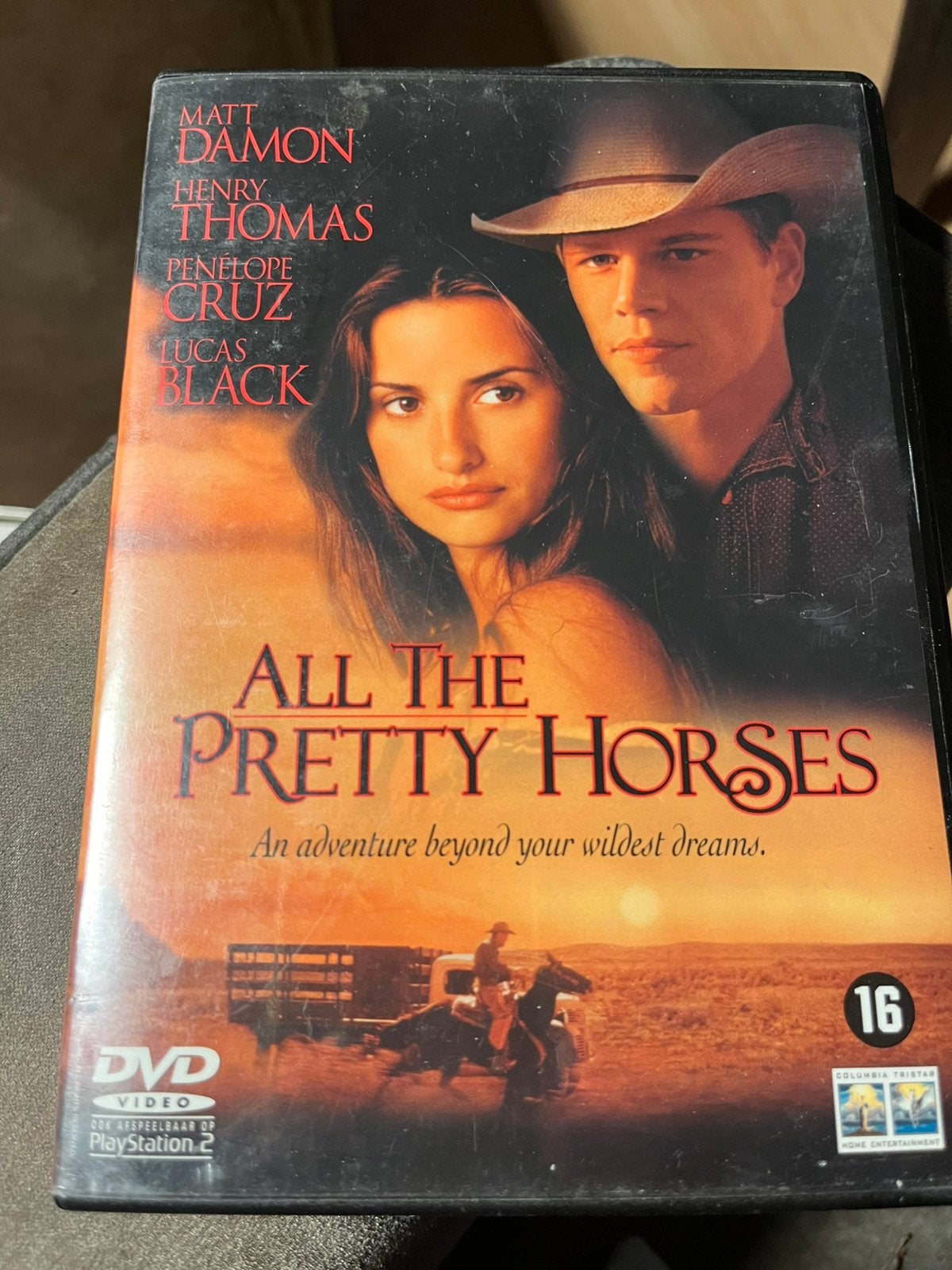 All The Pretty Horses DVD - Matt Damon, Penélope Cruz, Vanaf 16 jaar, Ophalen of Verzenden, Gebruikt