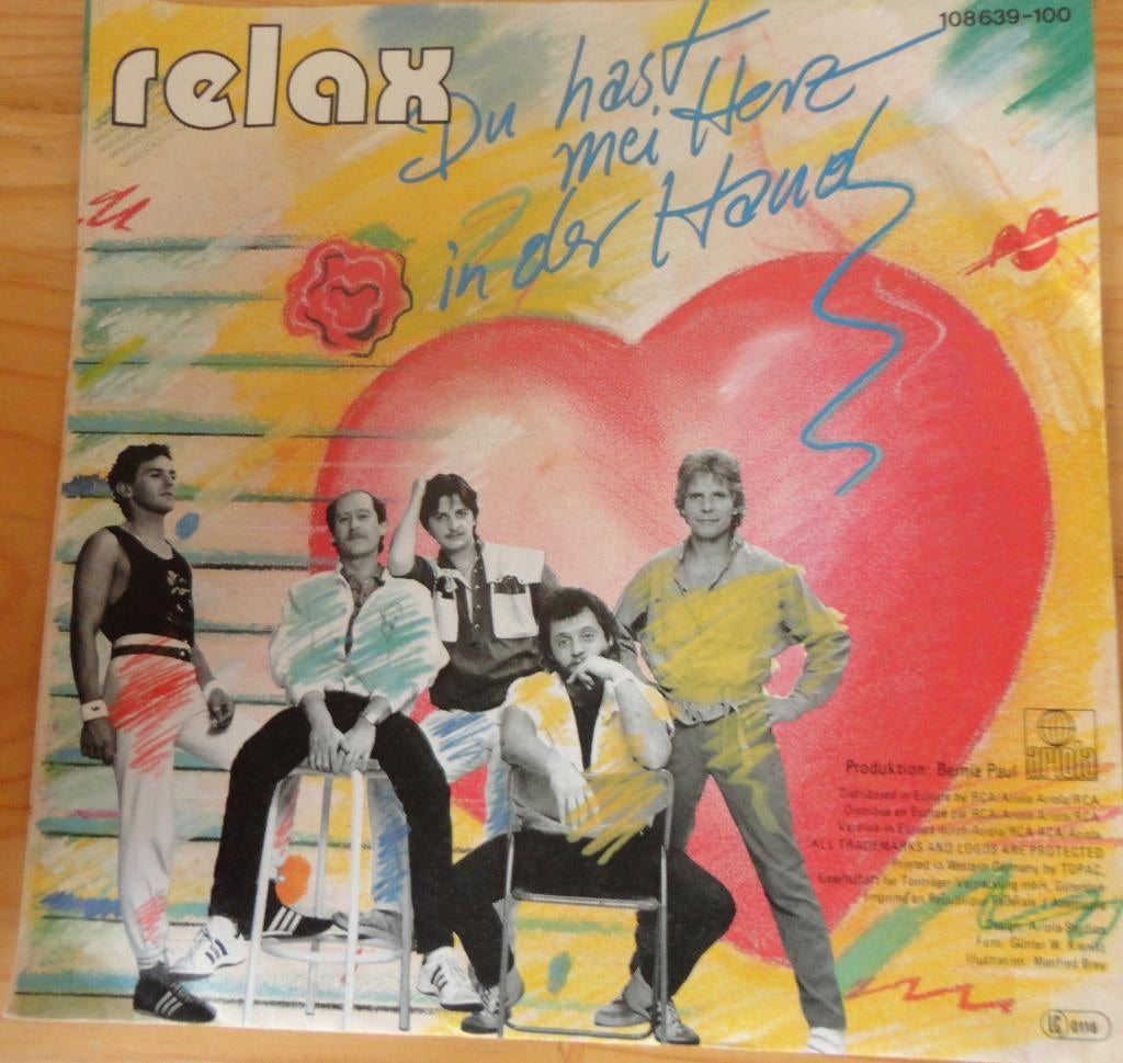 Relax > Du hast mei herz in der hand, Ophalen of Verzenden, Gebruikt, Pop