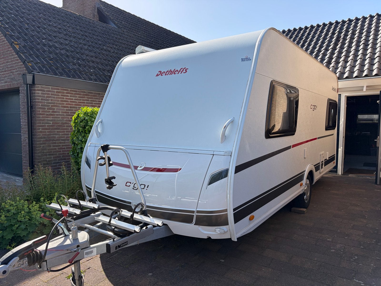Dethleffs C'Go Caravan 475 EL mover, thule luifel, fietsrek, Treinzit, Particulier, Dethleffs, 5 tot 6 meter