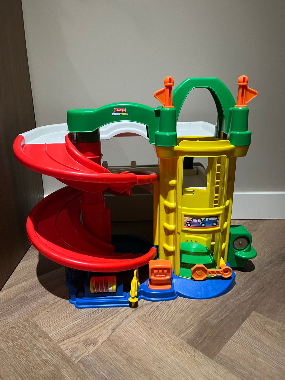 Fisher-Price Little People Garage, Ophalen, Gebruikt, Speelset