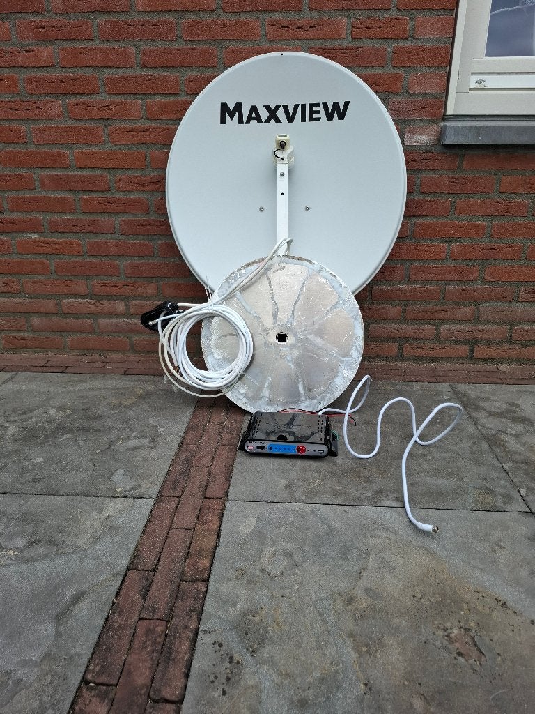 Automatische dakschotel Maxview-Target, Caravans en Kamperen, Ophalen, Gebruikt
