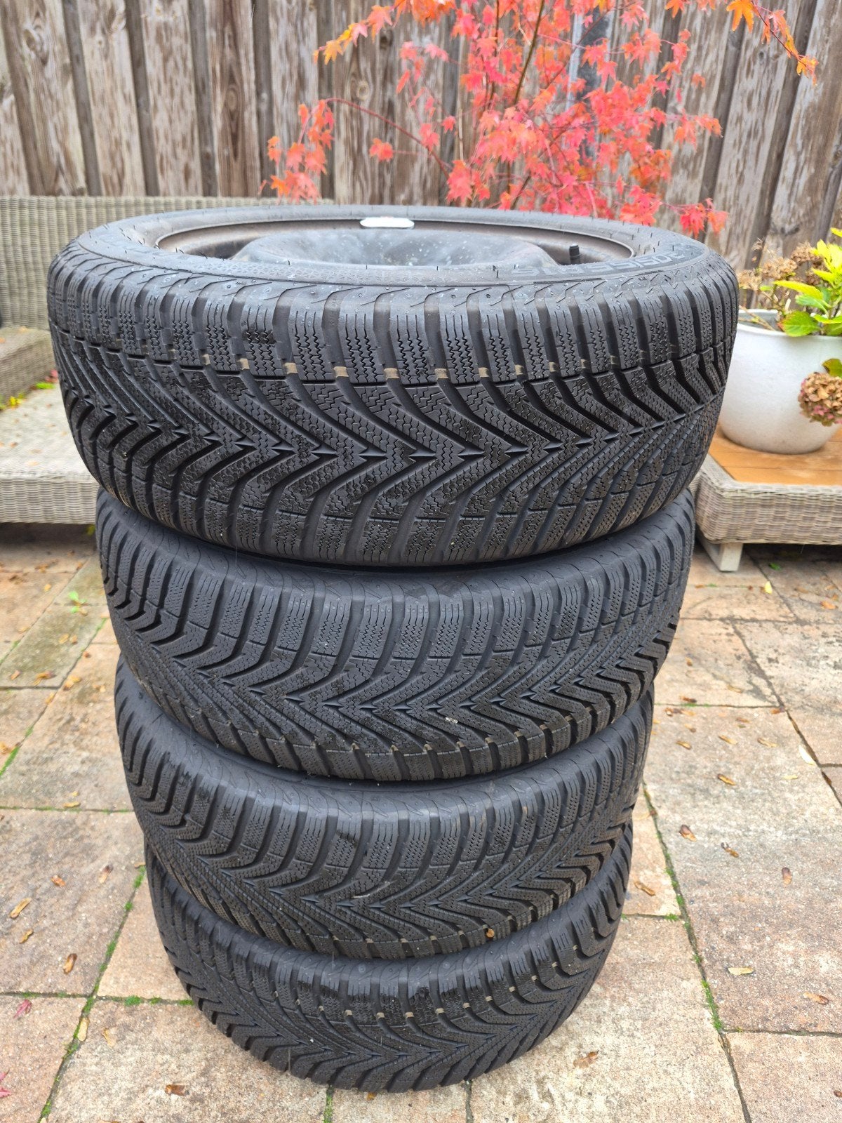 Volvo V40 Winterbanden Vredestein Snowtrac!, Ophalen, Gebruikt, 16 inch, Banden en Velgen