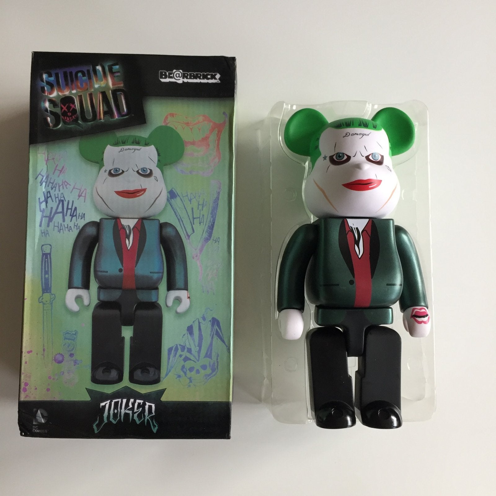 The Joker Bearbrick 400% serie figuurtje medicom toy, Ophalen of Verzenden, Nieuw