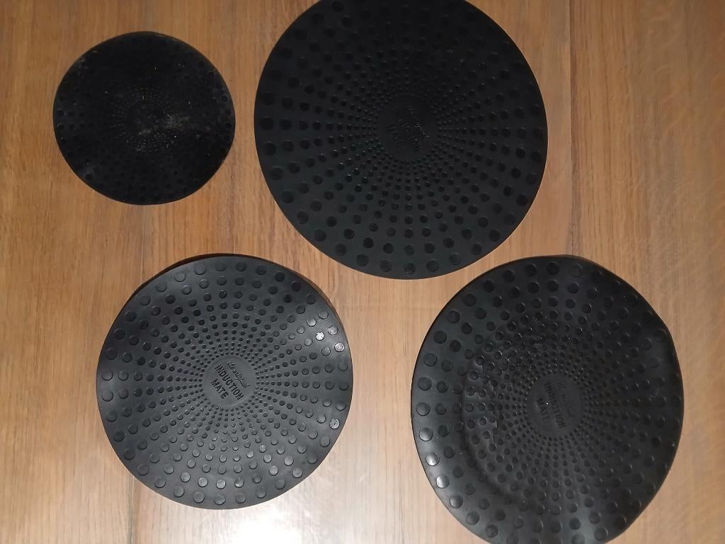Kookmatjes inductiekookplaat, Ophalen of Verzenden, Zo goed als nieuw, Overige materialen, Koekenpan of Braadpan
