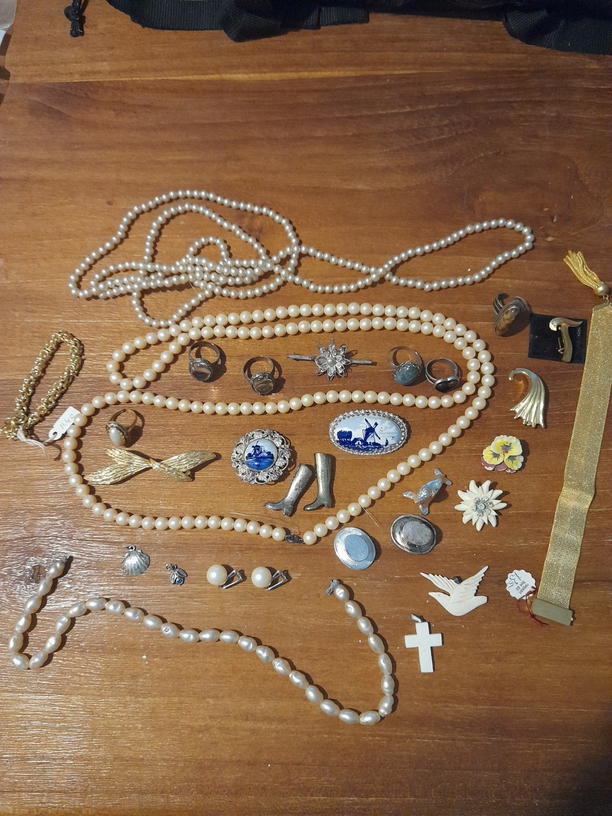 Vintage Sieraden Collecktie., Ophalen of Verzenden, Ketting