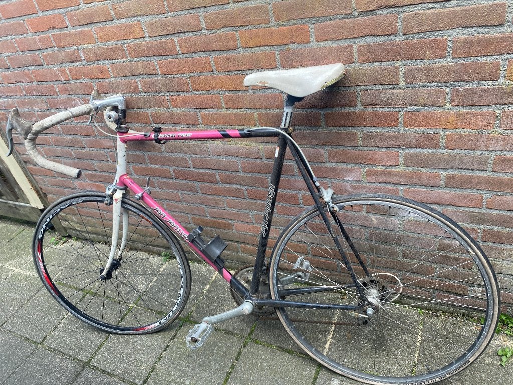 Racefiets Jan Janssen retro opknapper, Ophalen, Gebruikt, Aluminium, Overige merken