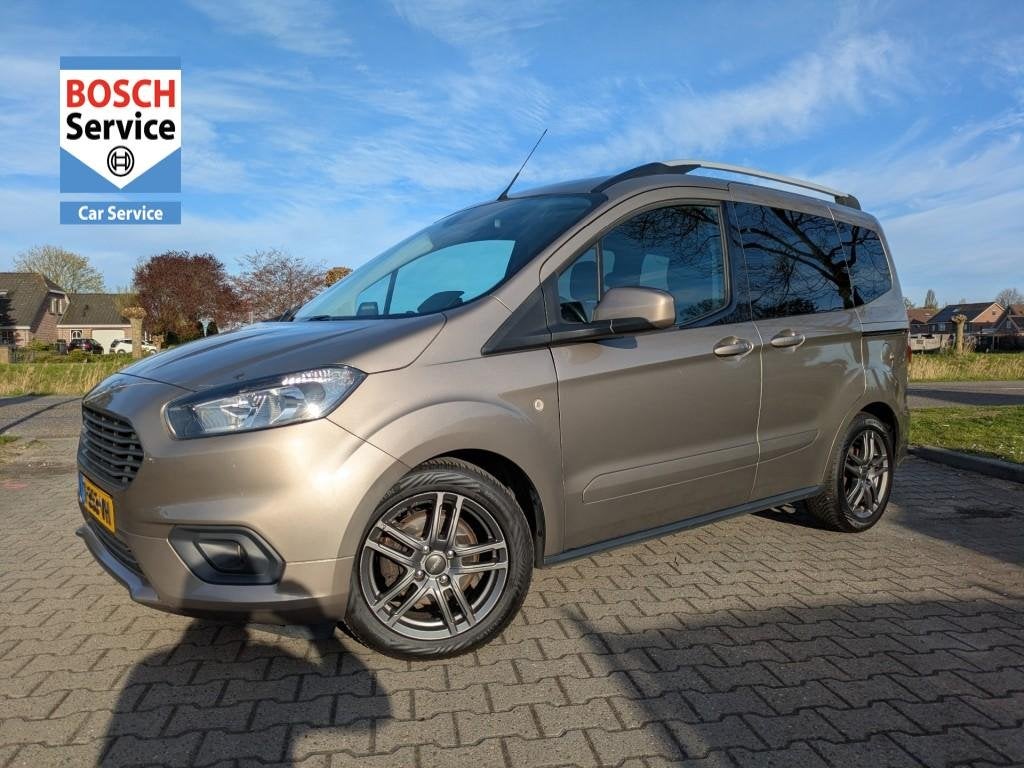 Ford TOURNEO COURIER 1.0 TITANIUM I Bezine I BTW I Nieuw dis, Auto's, 101 pk, Gebruikt, Euro 6, Met garantie (alle)