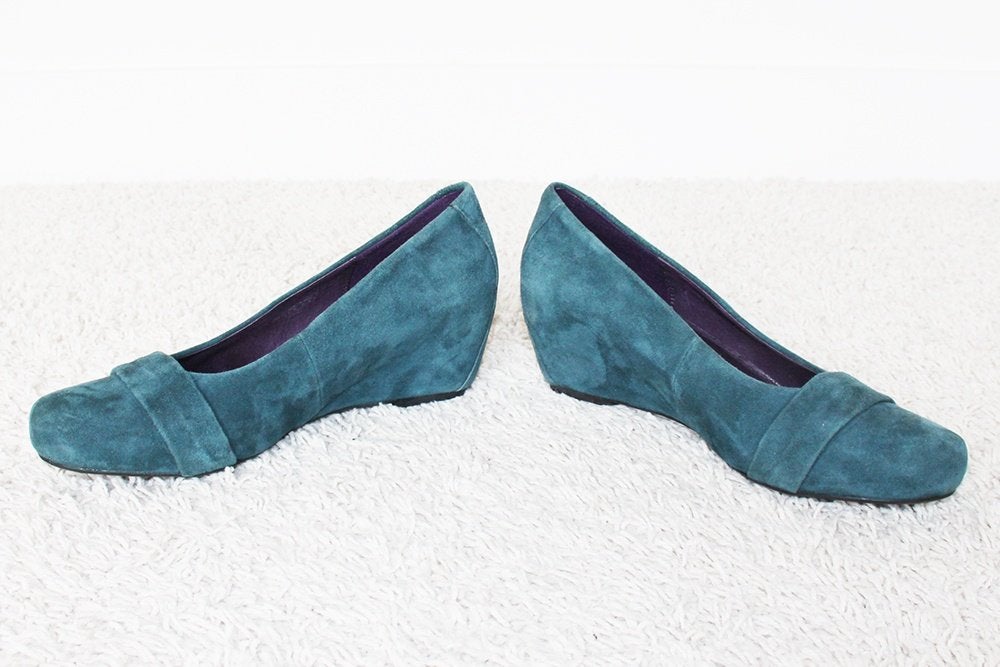 Zeer Mooie Suede 5th Avenue Sleehakken (Maat 41) s16 € 45,-, Kleding | Dames, Schoenen, Overige kleuren, Overige typen, Ophalen of Verzenden
