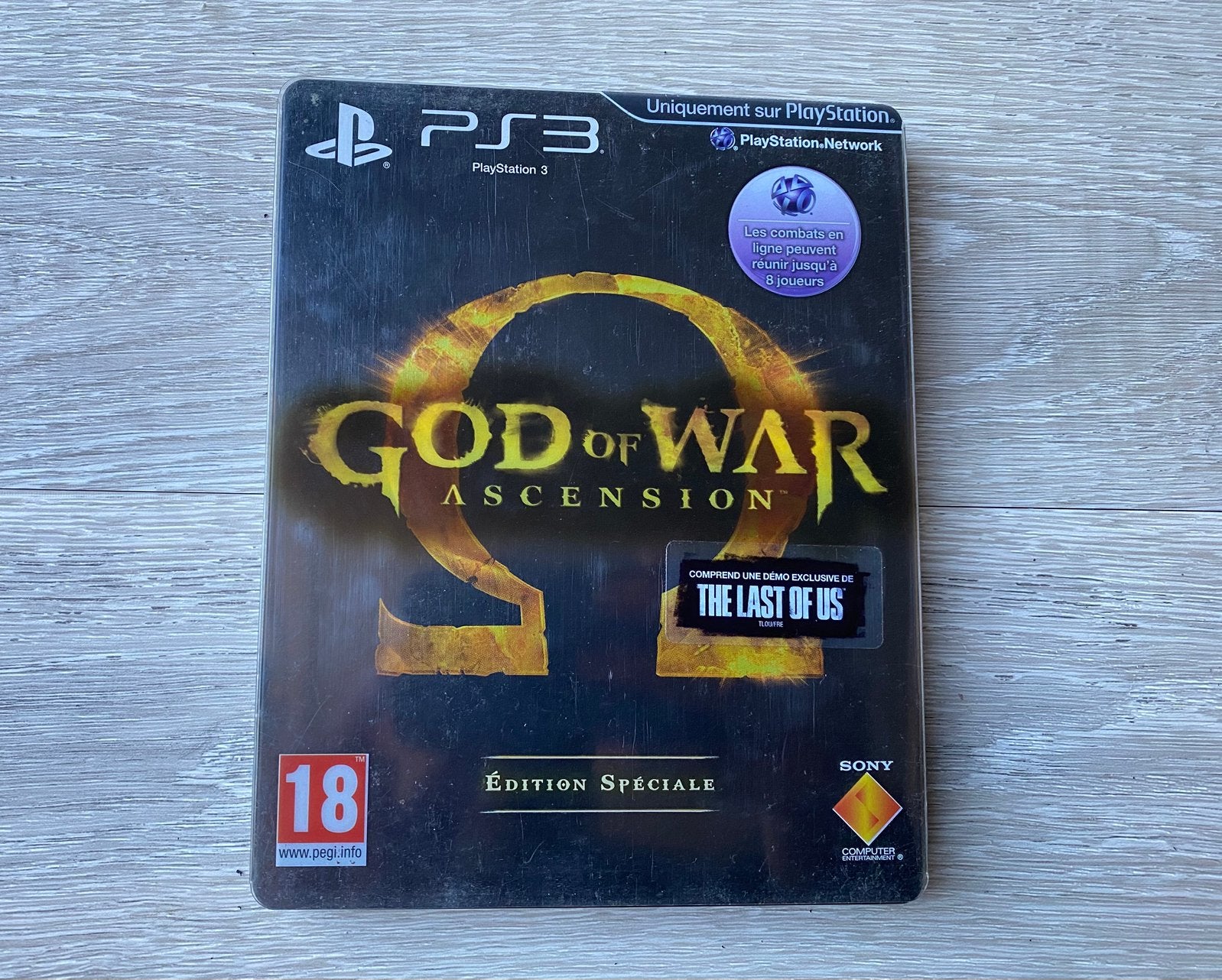 PS3 God of War special edition steelbook., Avontuur en Actie, Gebruikt, Vanaf 18 jaar, 1 speler
