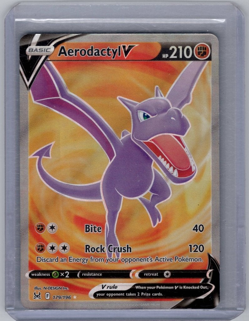 LOR 179 Aerodactyl V, Ophalen of Verzenden, Nieuw, Losse kaart, Foil