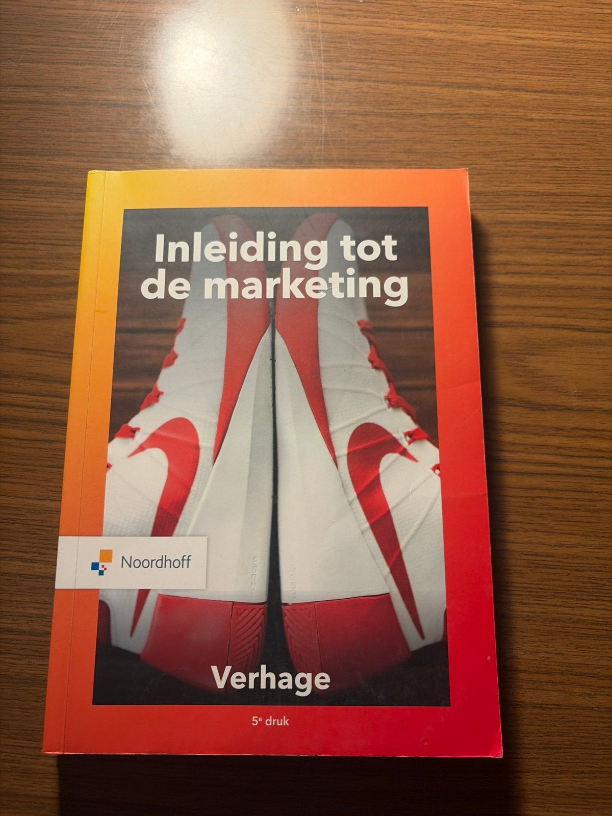 Inleiding tot de marketing - Verhage (5e druk), Ophalen of Verzenden, Gamma, Zo goed als nieuw, HBO