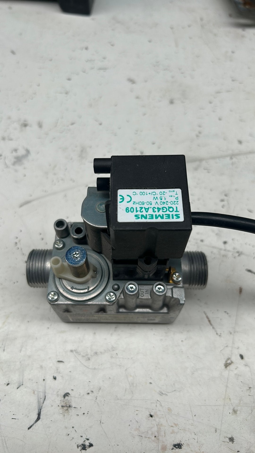 Intergas gasblok smart compleet, Doe-het-zelf en Verbouw, Minder dan 20 liter, Ophalen of Verzenden, Geiser, Minder dan 3 jaar oud