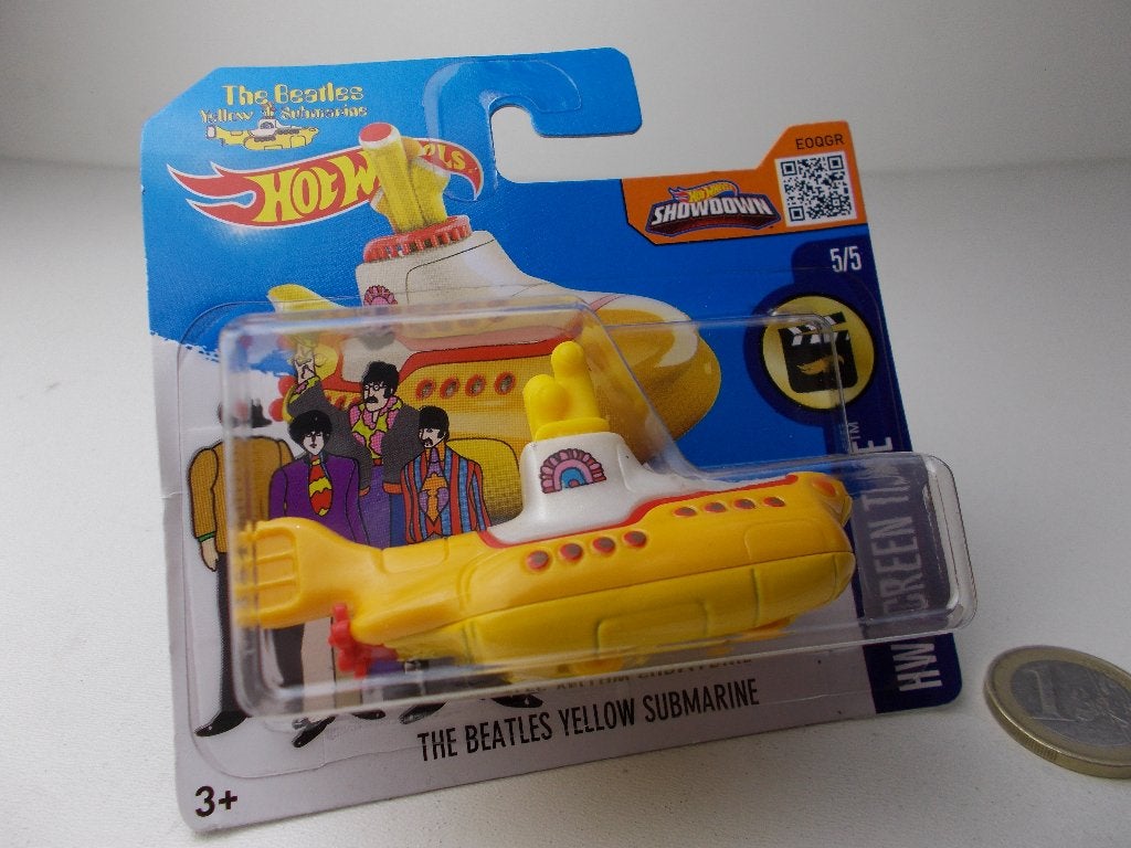Vintage Hotwheels THE BEATLES YELLOW SUBMARINE. (Geseald!), Ophalen of Verzenden, Nieuw, Overige typen, Overige merken