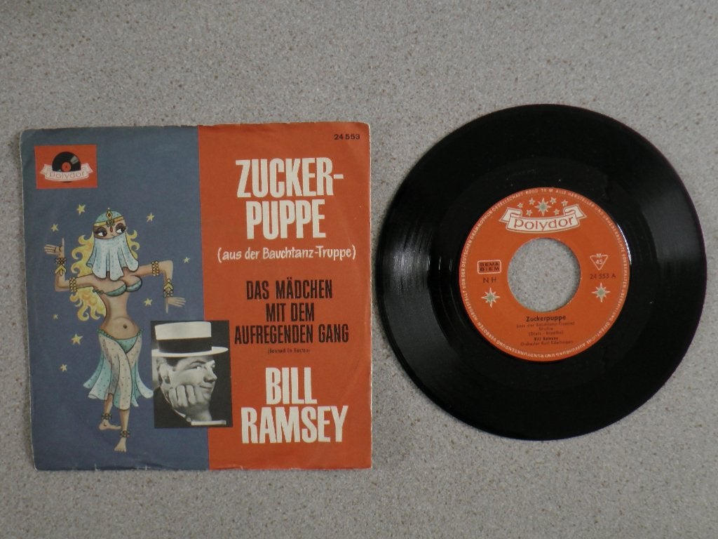 Bill Ramsey - Zückerpuppe VINYL SINGLE, Gebruikt, 7 inch, Pop, Fotohoes