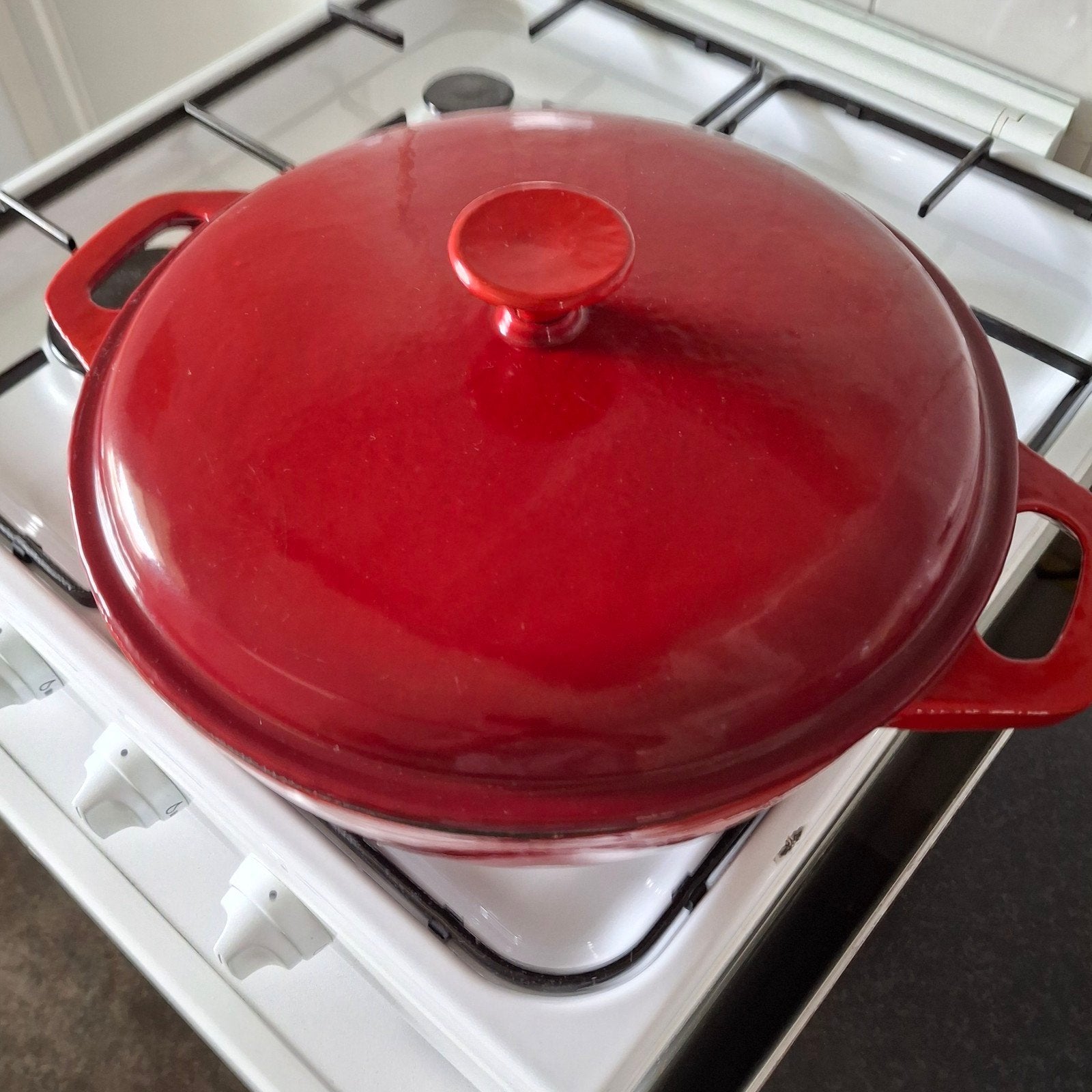 Gietijzer braadpan.  30 cm, Ophalen, Gietijzer, Koekenpan of Braadpan