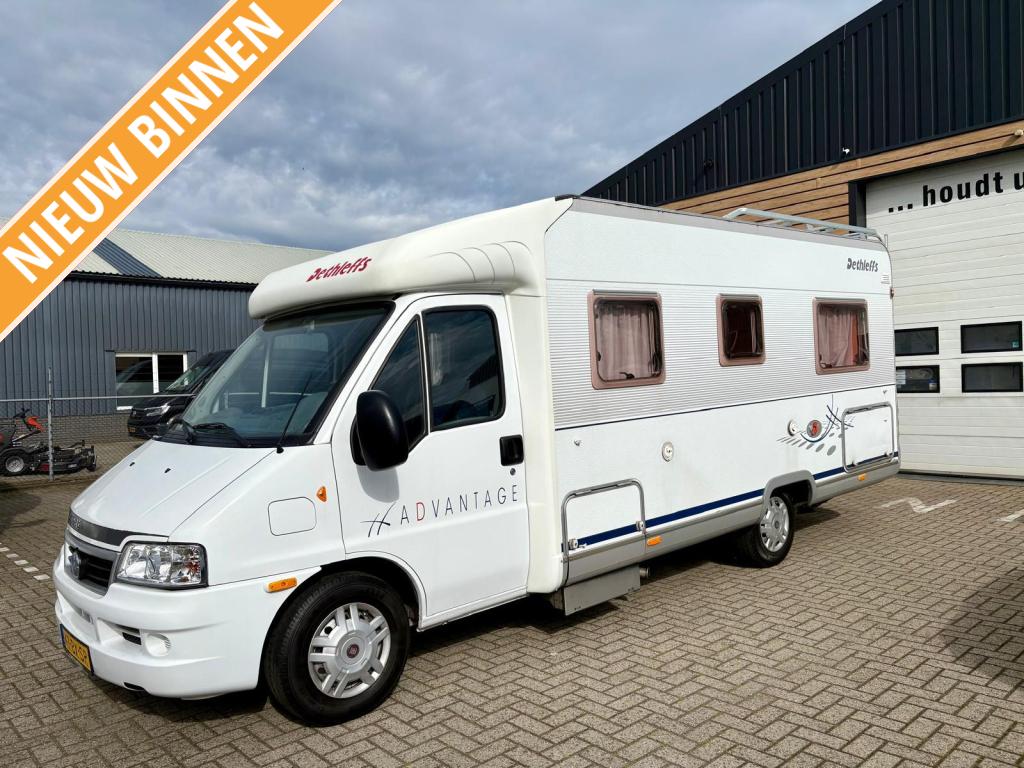 Dethleffs Advantage 6561, Caravans en Kamperen, Campers, Ringverwarming, Fiat, Tot en met 3, Luifel
