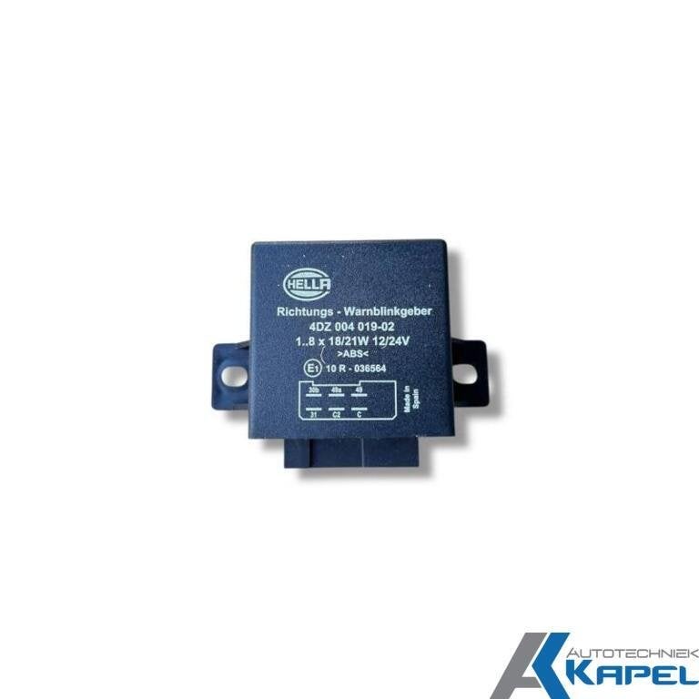 Knipperlicht relais 6 Polig 12 of 24 volt, Nieuw