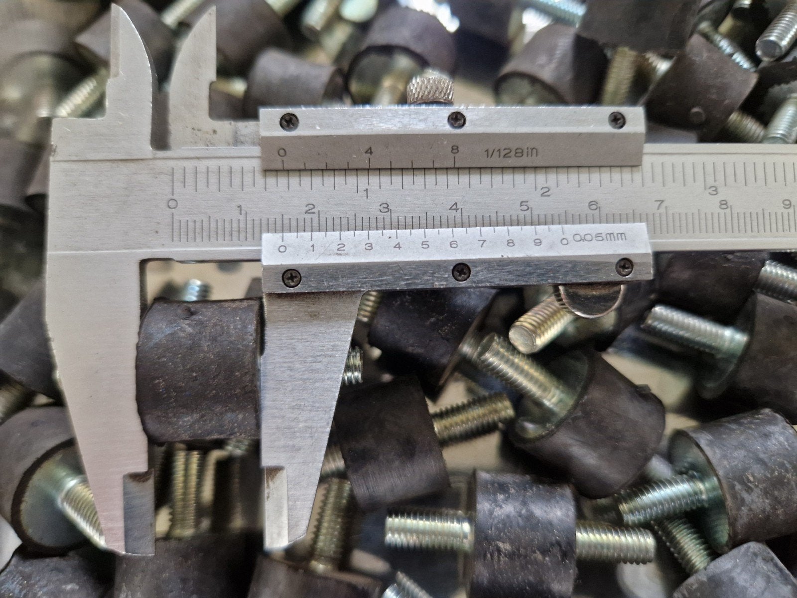trillingsdempers m6 diameter 20mm hoogte 15mm 160st, Ophalen of Verzenden, Nieuw