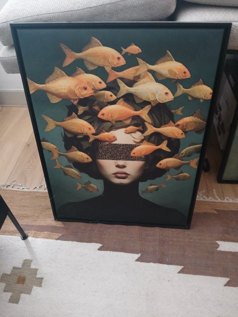 Mooi schilderij 60x80, Ophalen, Zo goed als nieuw