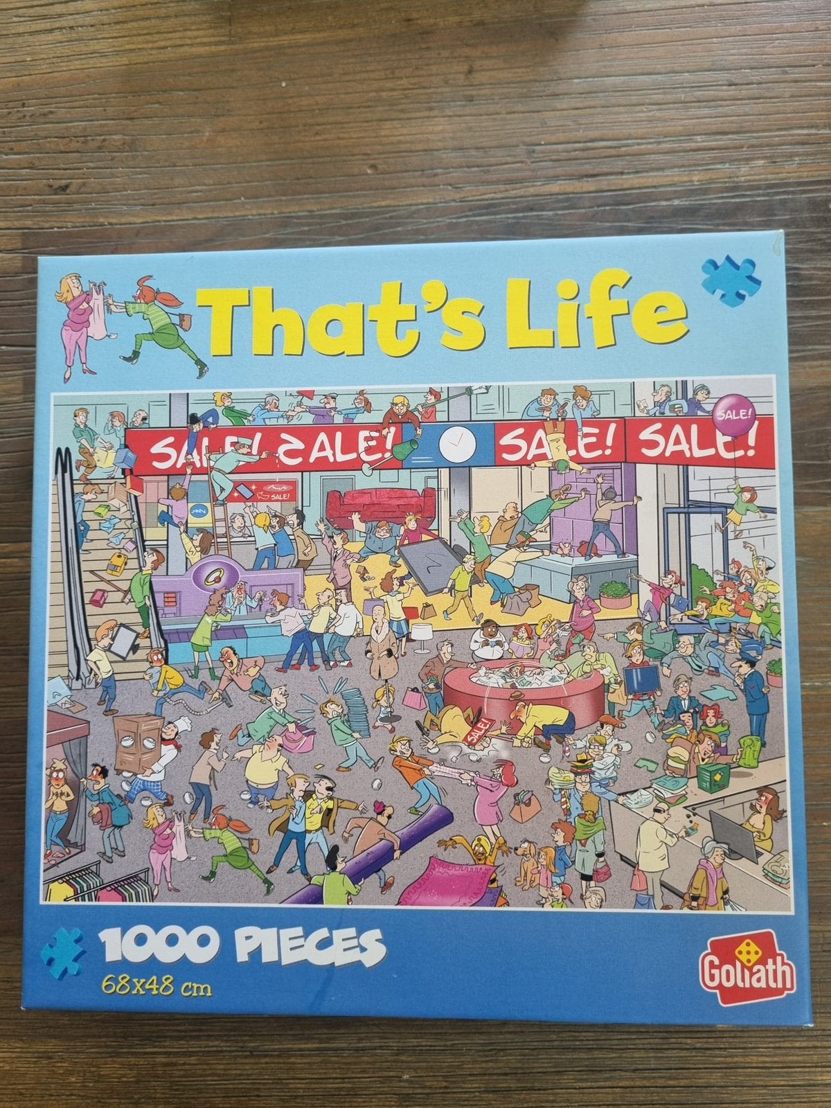 That’s live legpuzzel van1000 stukjes, Ophalen of Verzenden, 500 t/m 1500 stukjes, Zo goed als nieuw