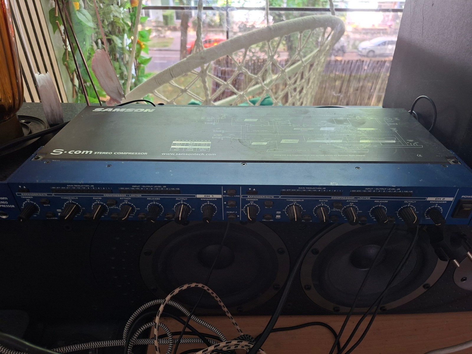 Samson S-com Stereo Compressor - Studio Kwaliteit, Ophalen of Verzenden, Gebruikt, Minder dan 5 kanalen
