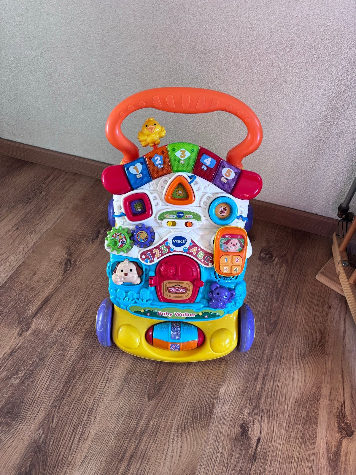 VTech Baby Walker - Interactieve Loopwagen, Kinderen en Baby's, Ophalen of Verzenden, Zo goed als nieuw, 6 maanden tot 2 jaar