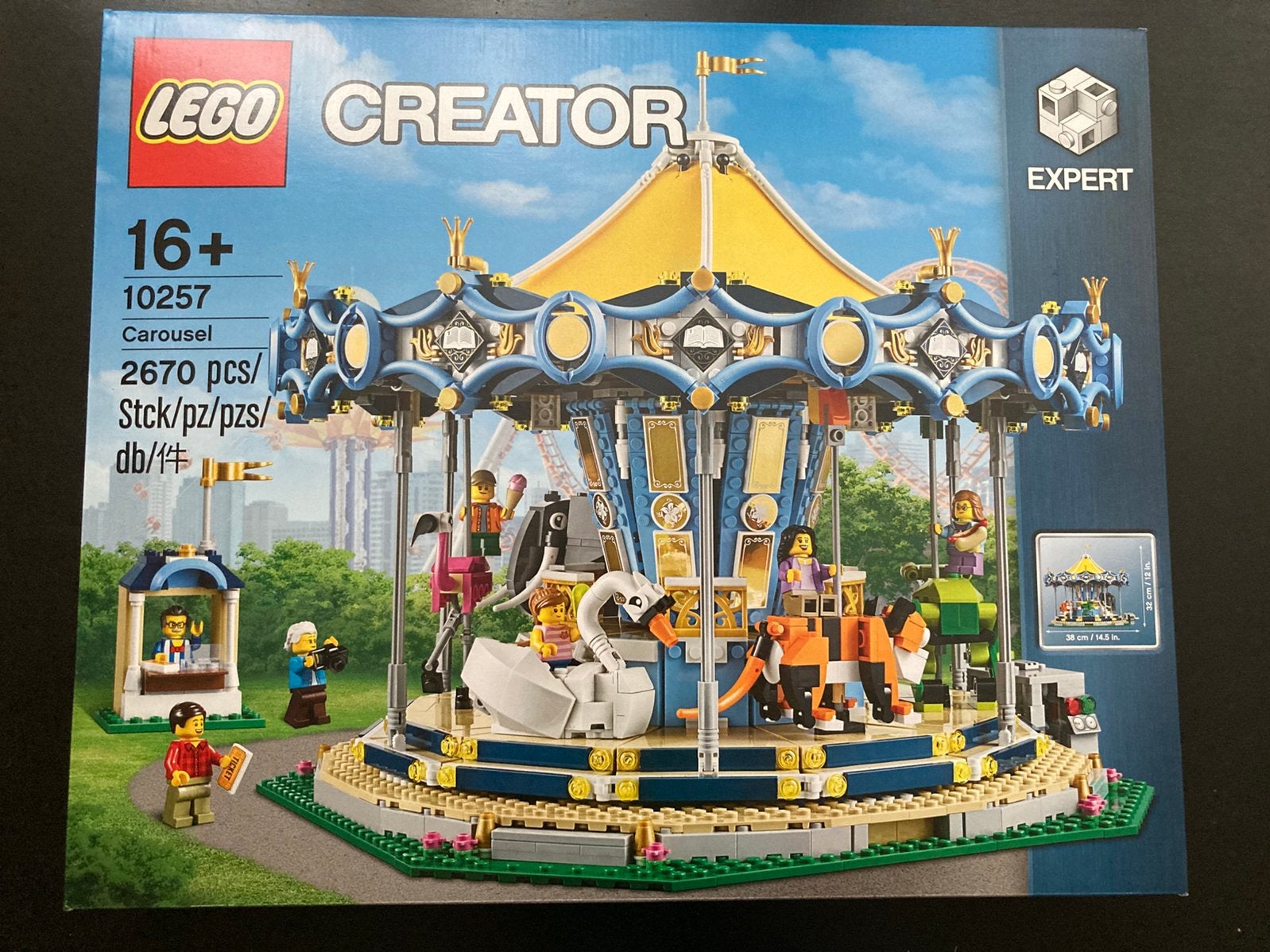 Te koop: Lego Creator Expert set 10257 Carrousel, Lego, Nieuw, Ophalen of Verzenden, Compleet