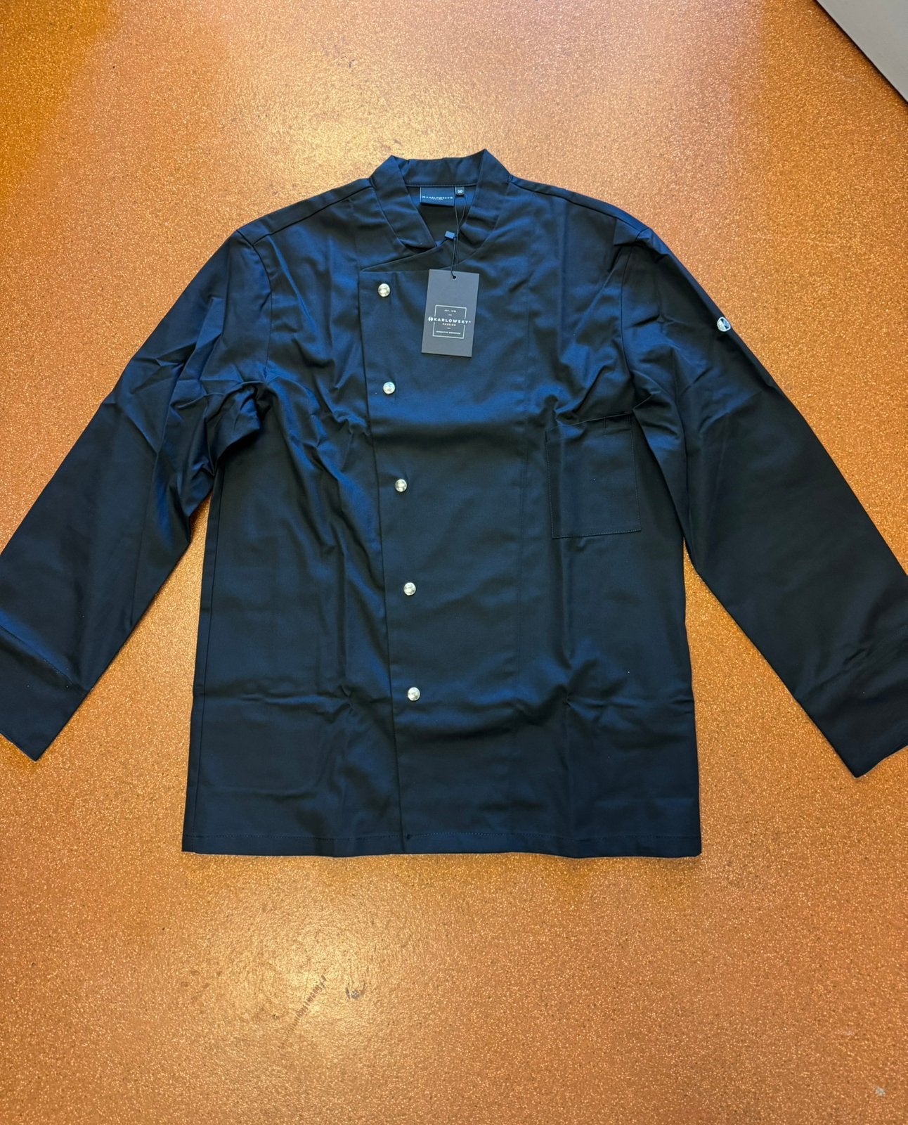 15x nieuwe koksbuis karlowsky passion kokskleding overhemd, Ophalen of Verzenden, Zo goed als nieuw, Zwart, Halswijdte 39/40 (M)