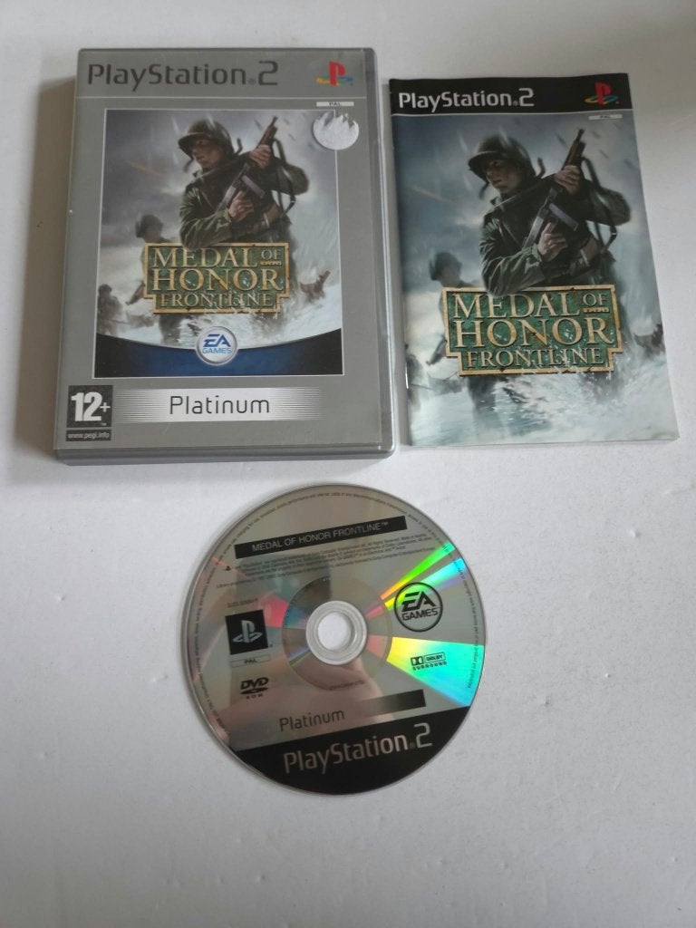 Playstation 2 (PS2) - Medal of Honor Frontline - 12065, Shooter, 1 speler, Ophalen of Verzenden, Zo goed als nieuw
