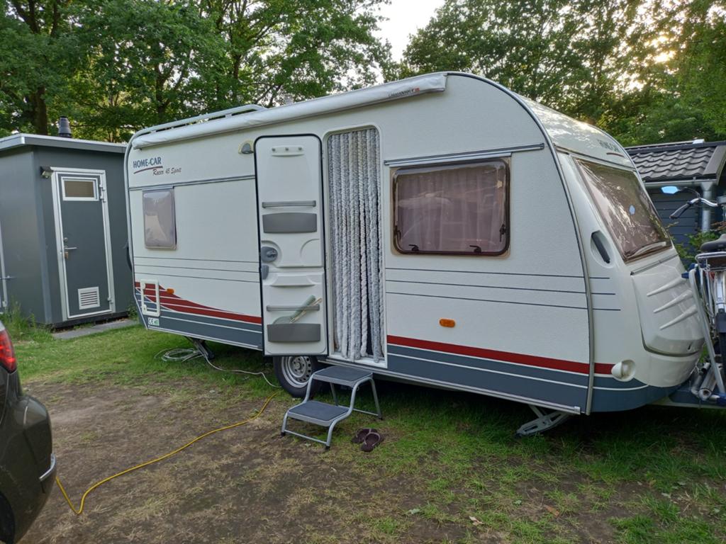 Home-Car Racer 45 (2005), goede staat (incl. veel extra's), Caravans en Kamperen, Home-car, Vast bed, Rondzit, 750 - 1000 kg