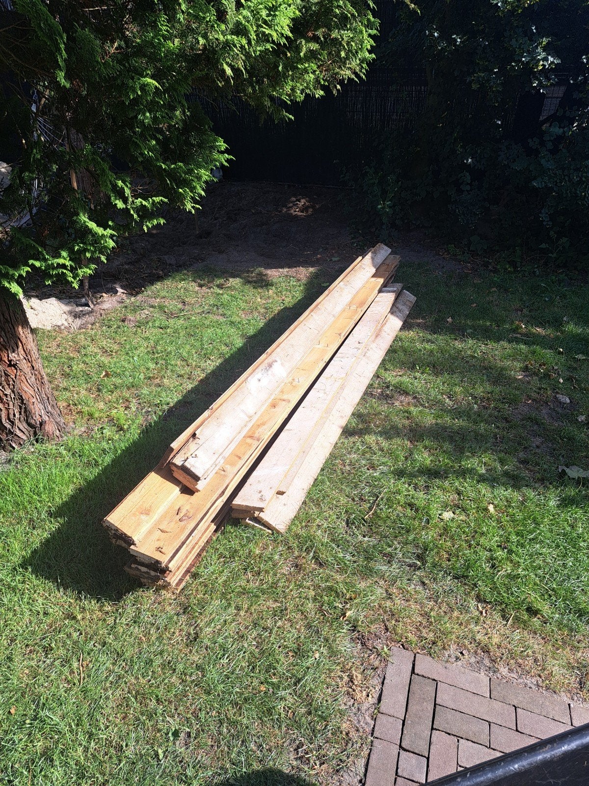 Gebruikte houten planken, diverse maten, Gebruikt, 25 tot 50 mm, Ophalen of Verzenden, Plank