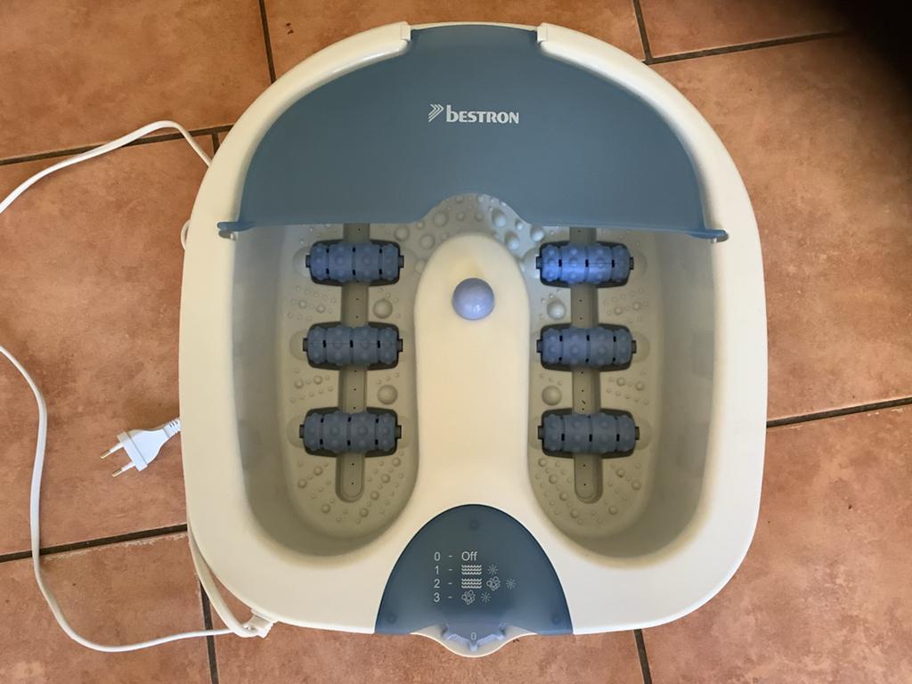 VOETMASSAGEBAD, Ophalen of Verzenden, Zo goed als nieuw, Hand- en Voetverzorging