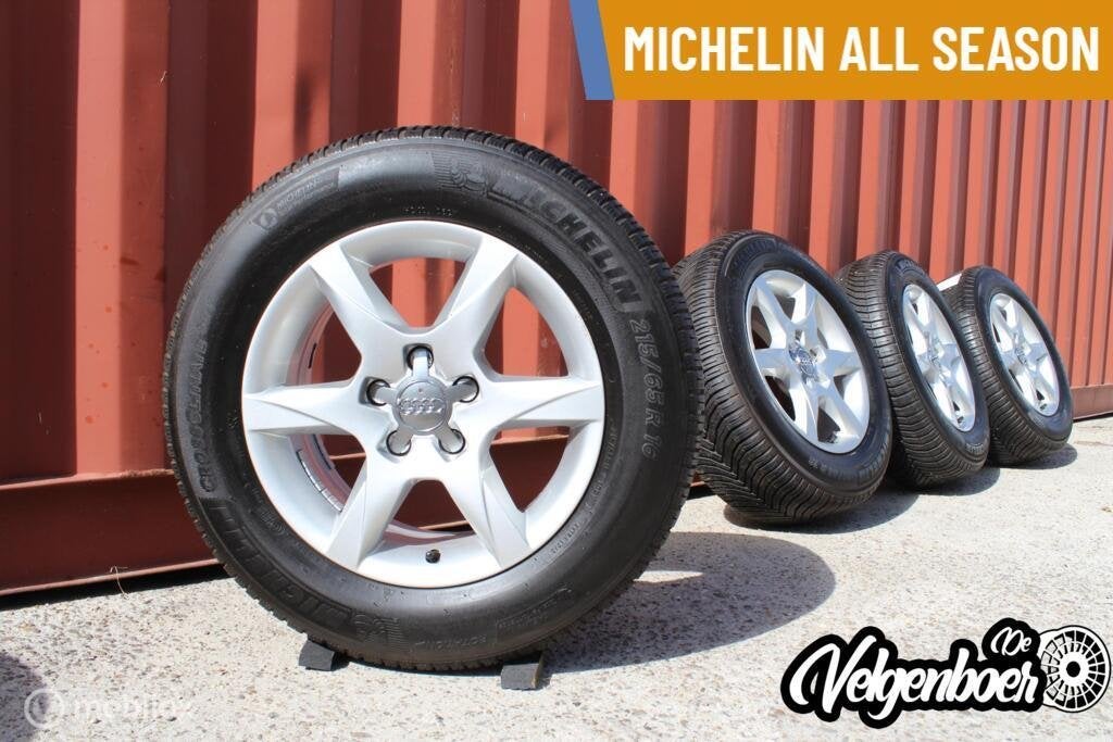 Audi Q2 velgen + Michelin All season banden / 16 inch!, Auto-onderdelen, Banden en Velgen, 16 inch, Banden en Velgen, Ophalen of Verzenden