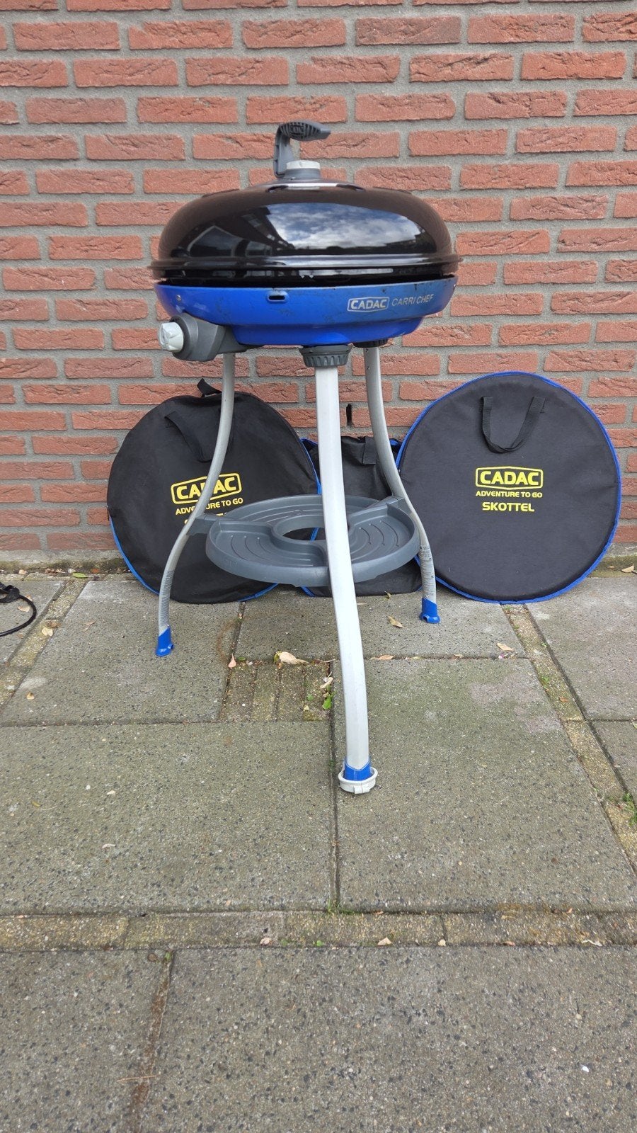 Cadac carri chef, Ophalen, Gebruikt