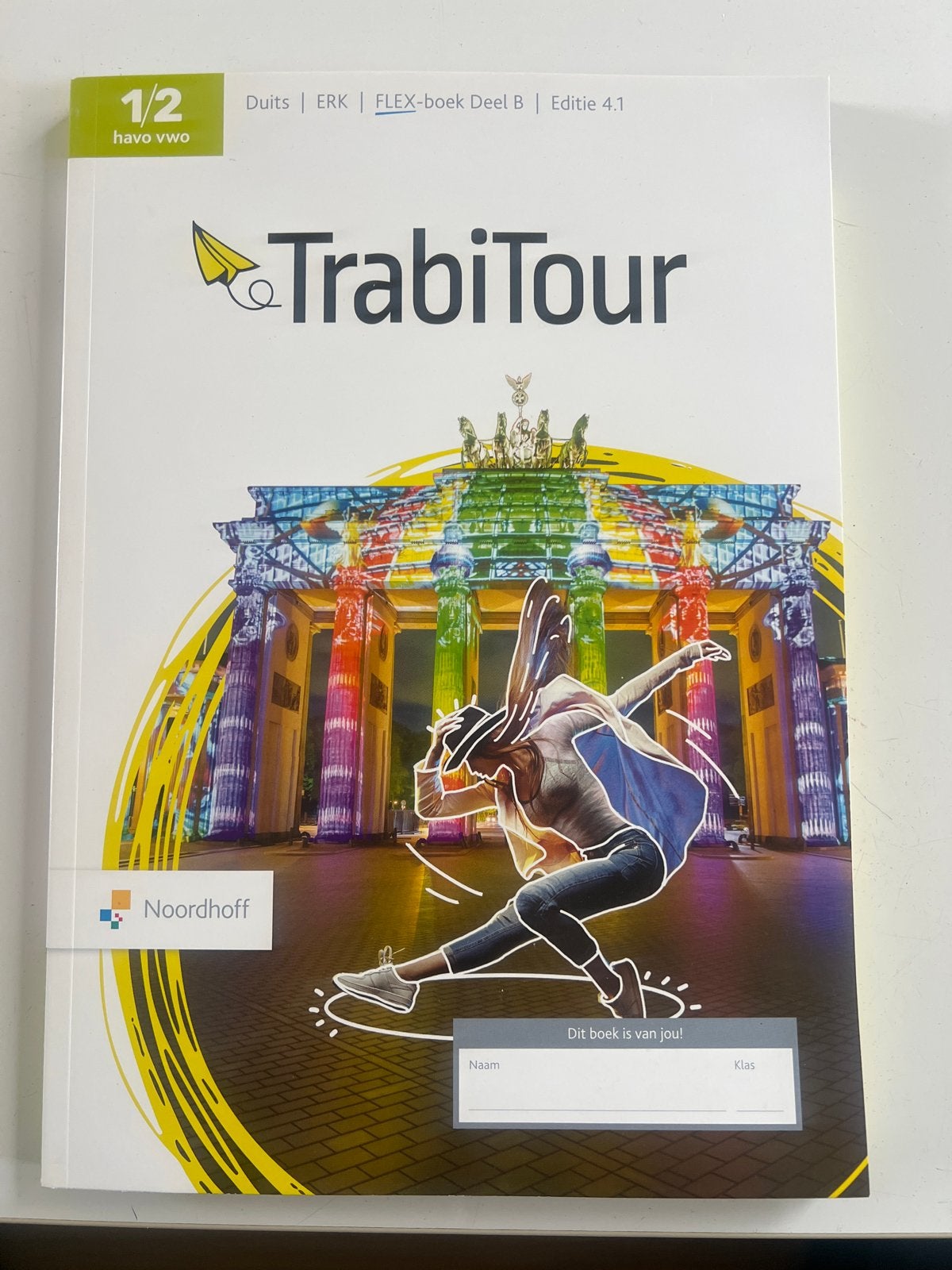TrabiTour Duits FLEX-boek Deel B Editie 4.1 havo vwo, Boeken, Ophalen of Verzenden, Alpha, Nieuw, HBO
