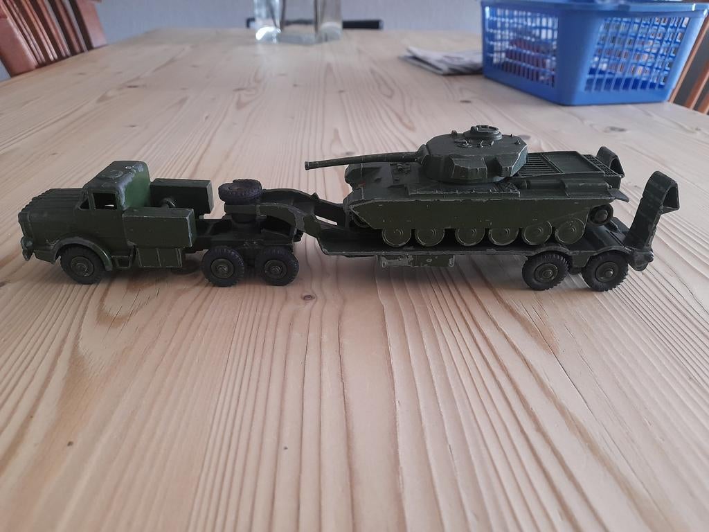 Dinky supertoys Mighty Antar met Centurion tank, Ophalen of Verzenden, Gebruikt, Auto, Dinky Toys