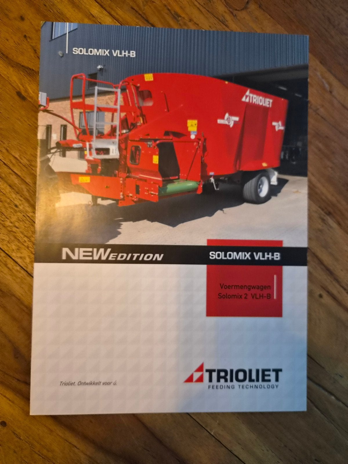 tractor folder Trioliet SOLOMIX VLH-B voermengwagen, Ophalen of Verzenden