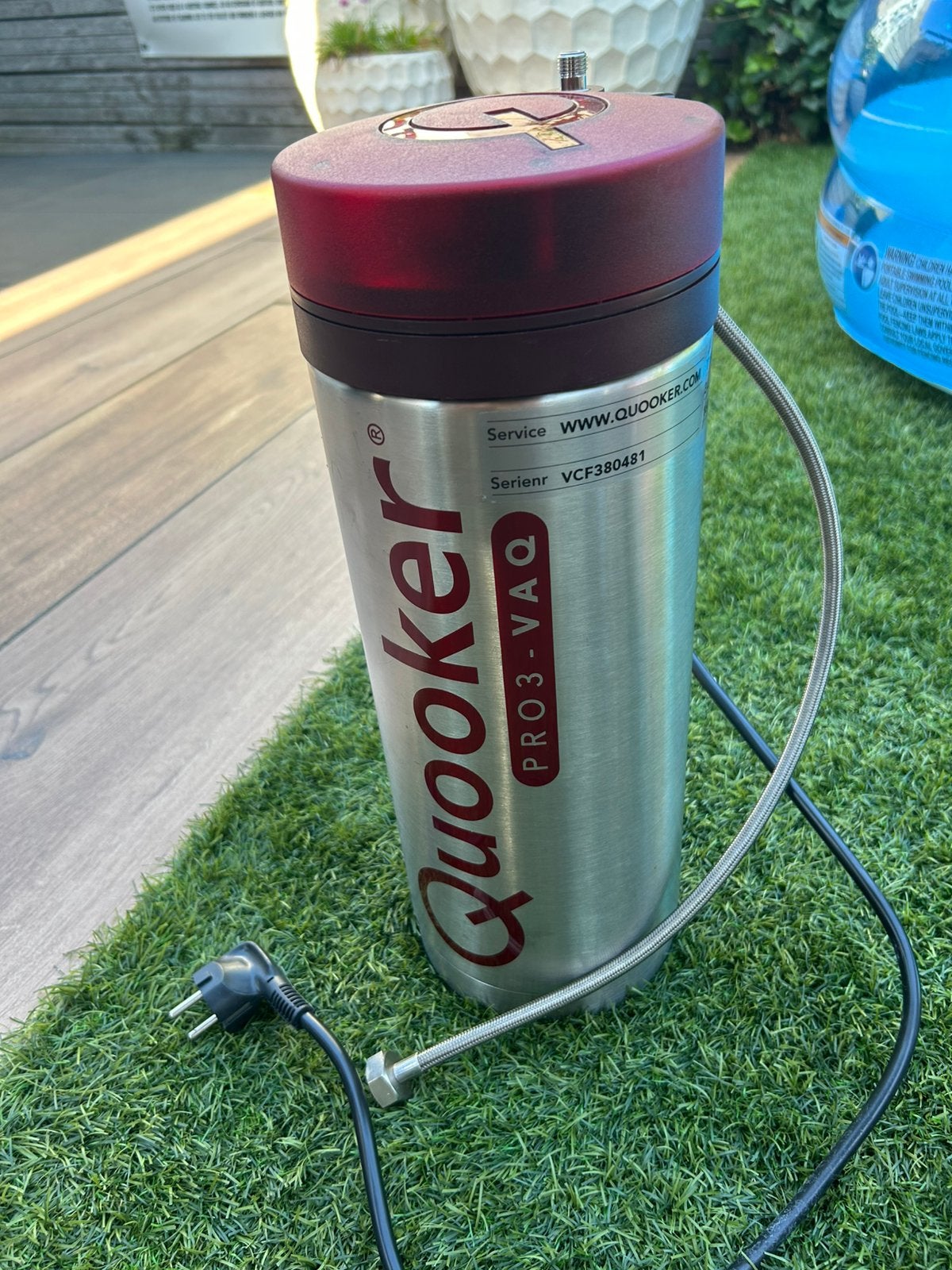 Quooker PRO3 VAQ reservoir, Ophalen, Gebruikt