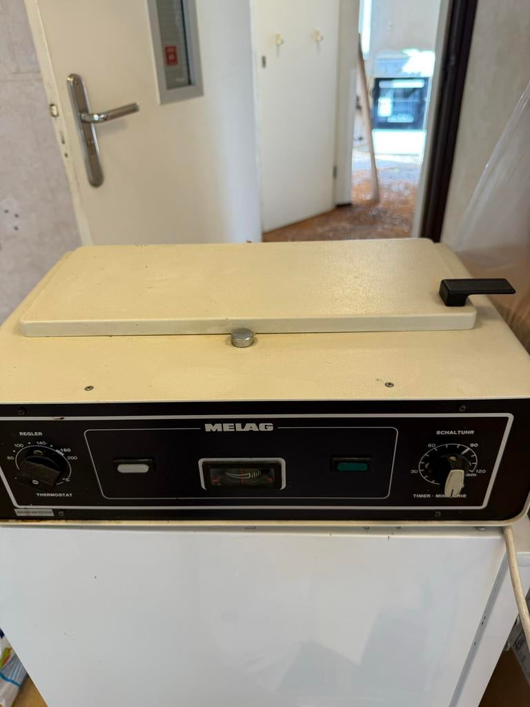 Melag Typ 71 sterilisator, Ophalen, Gebruikt