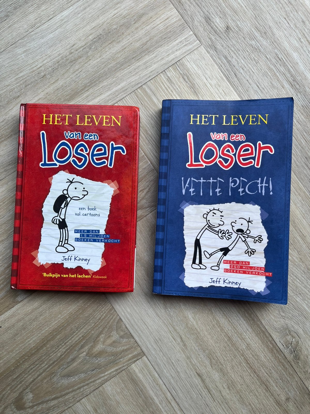 Het leven van een Loser 2 stuks, Boeken, Ophalen, Zo goed als nieuw, Verhalen