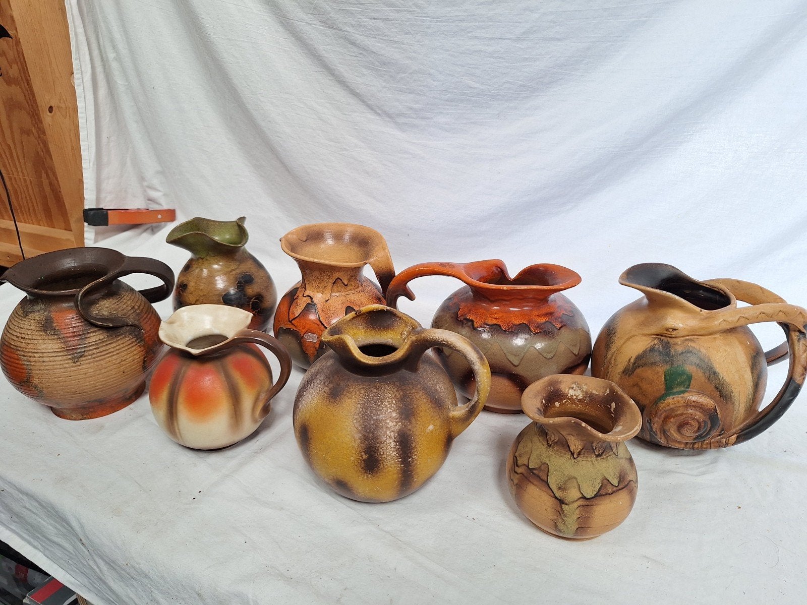 vintage retro vazen keramiek VERITABLE GOUDA, Antiek en Kunst, Ophalen of Verzenden
