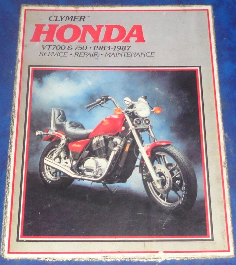 Werkplaatshandboek Honda VT700 & VT750 (1983-1987), Ophalen of Verzenden, Honda